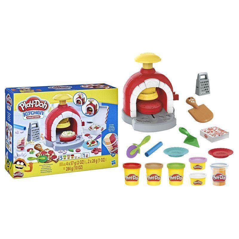 Masas y Plastilinas Play-Doh Horno De Pizzas-2