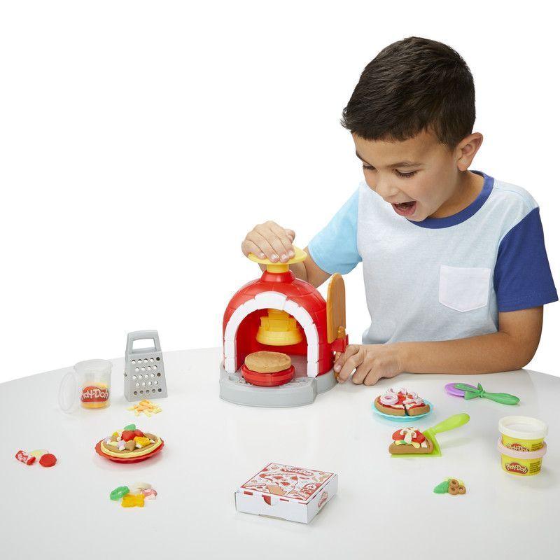 Masas y Plastilinas Play-Doh Horno De Pizzas-4