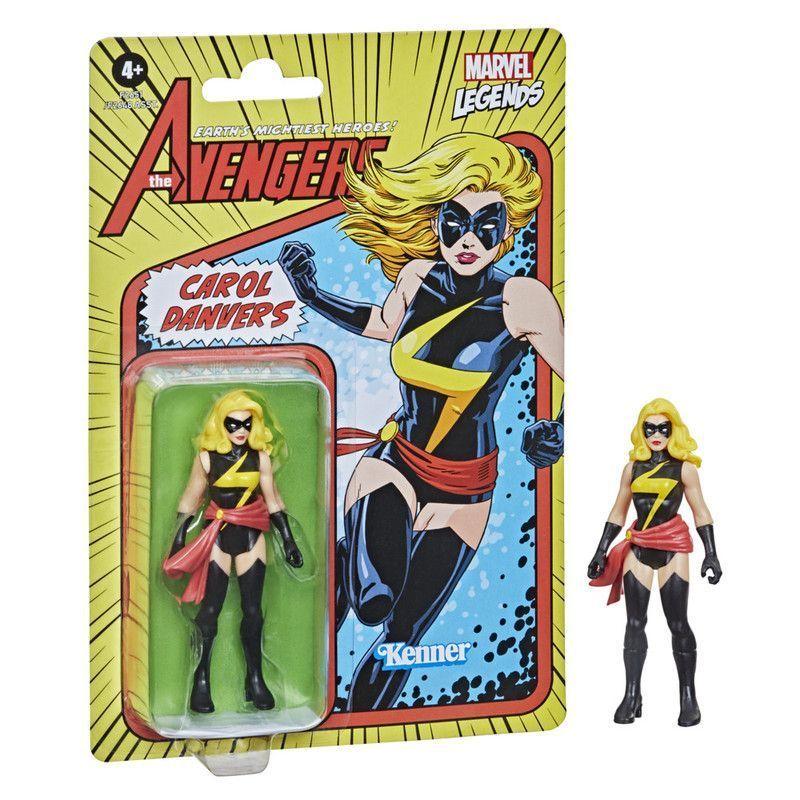 Figura de Acción Marvel Retro Carol Danvers-2