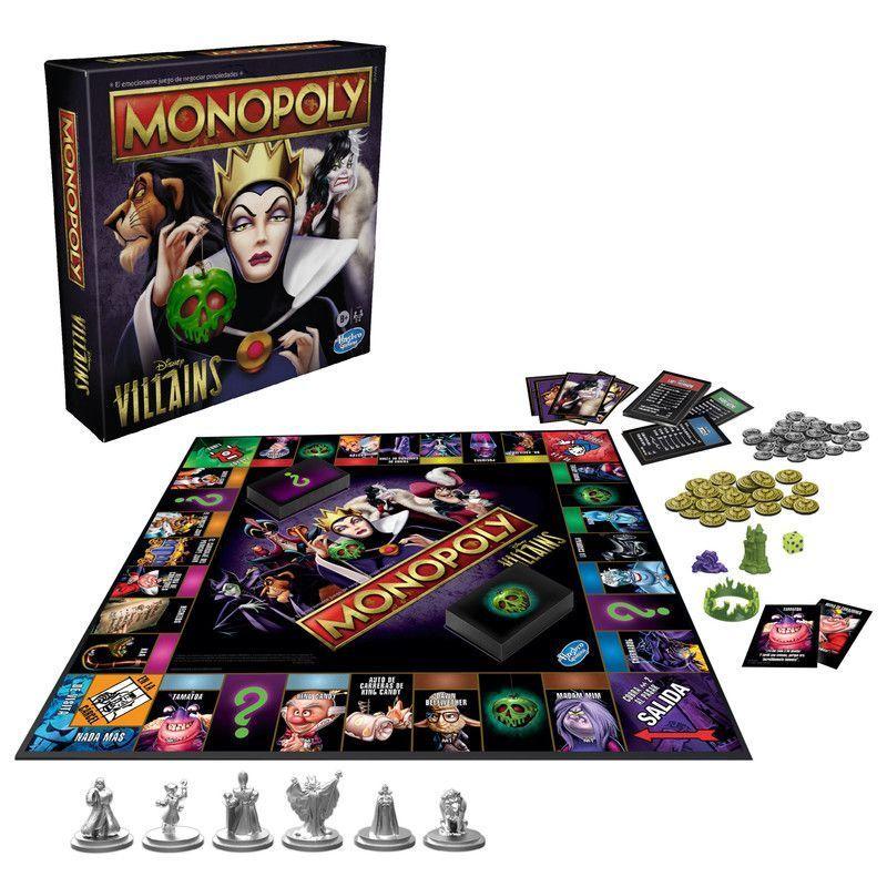 Juego De Mesa Monopoly Disney Villains-2