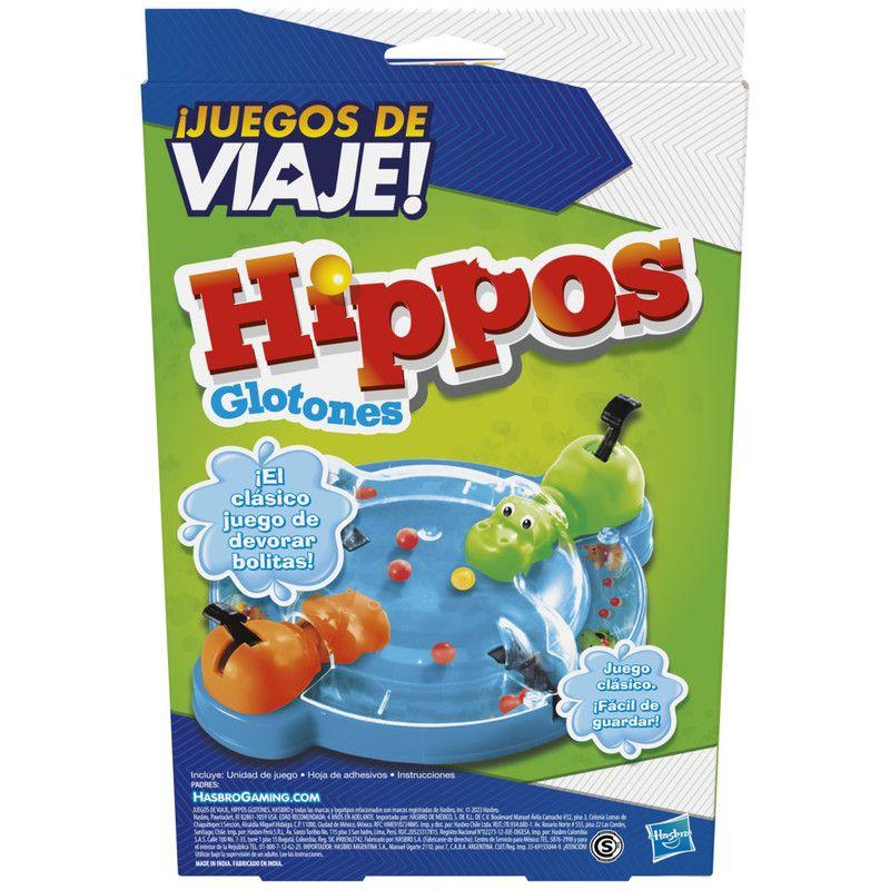 Juego De Mesa Hasbro Gaming Hippos Glotones Grab and Go-3