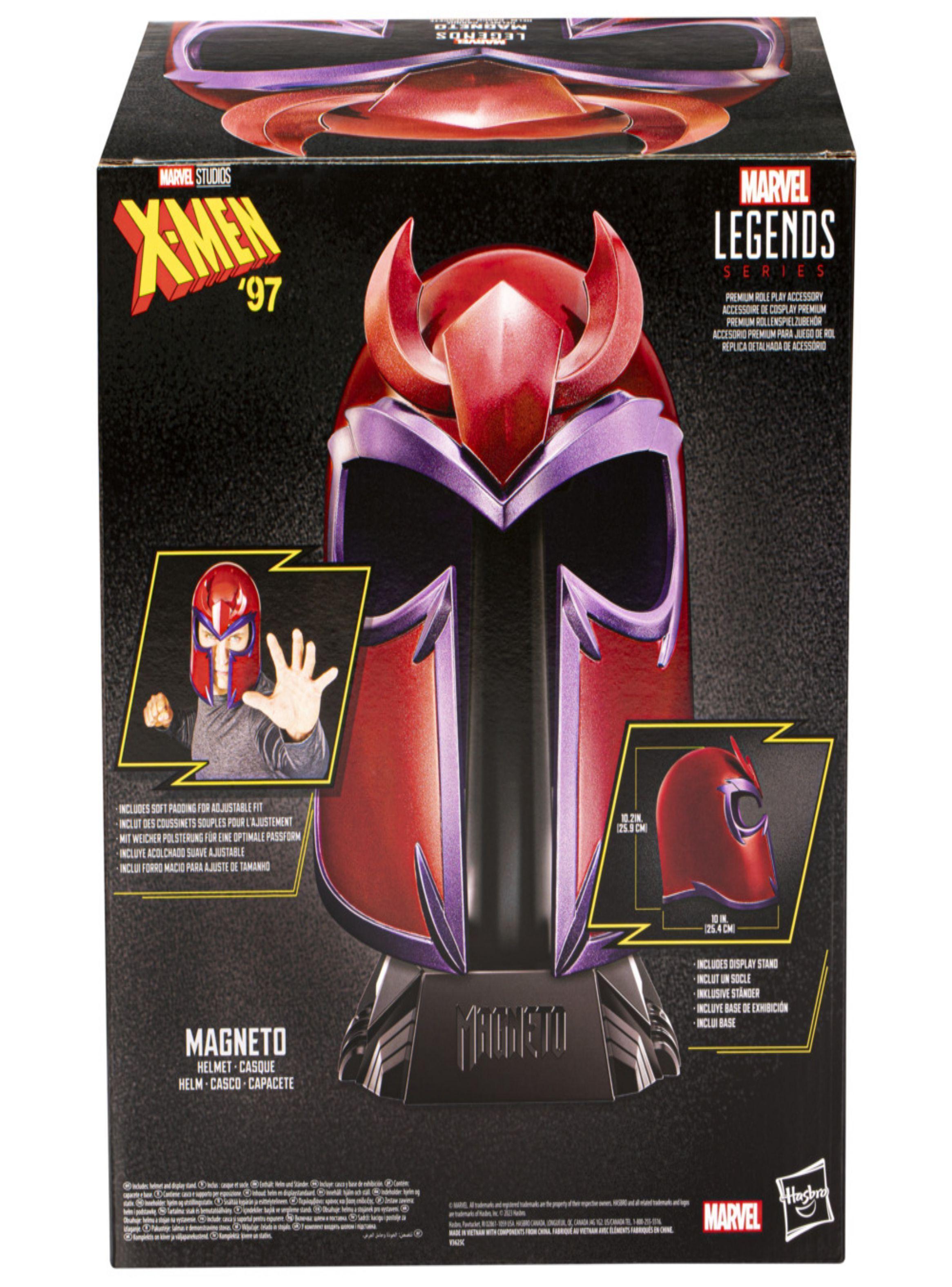 Casco Marvel Legends Series Artículo de Magneto-3