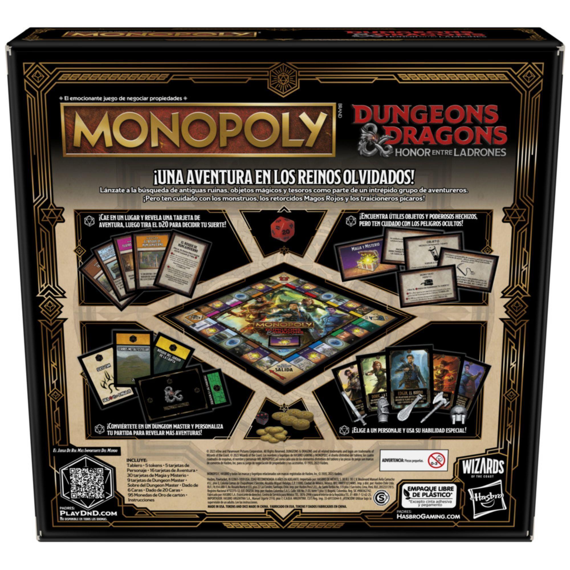 Juego Mesa Dungeons & Dragons Honor Entre Ladrones-3