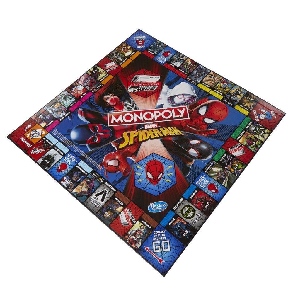 Juego De Mesa Monopoly Marvel Spiderman-1