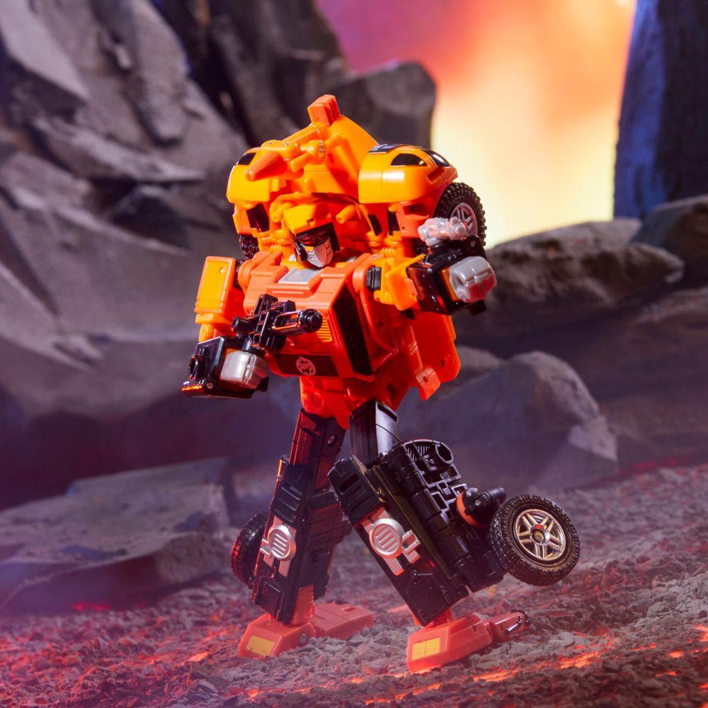 Figura de Acción Transformers Legacy United Leader G1 Sandstorm-8