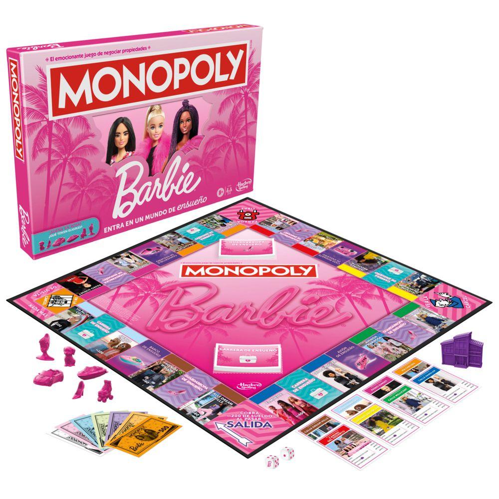 Juego de Mesa Monopoly Barbie-1