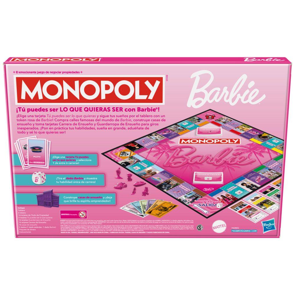 Juego de Mesa Monopoly Barbie-2