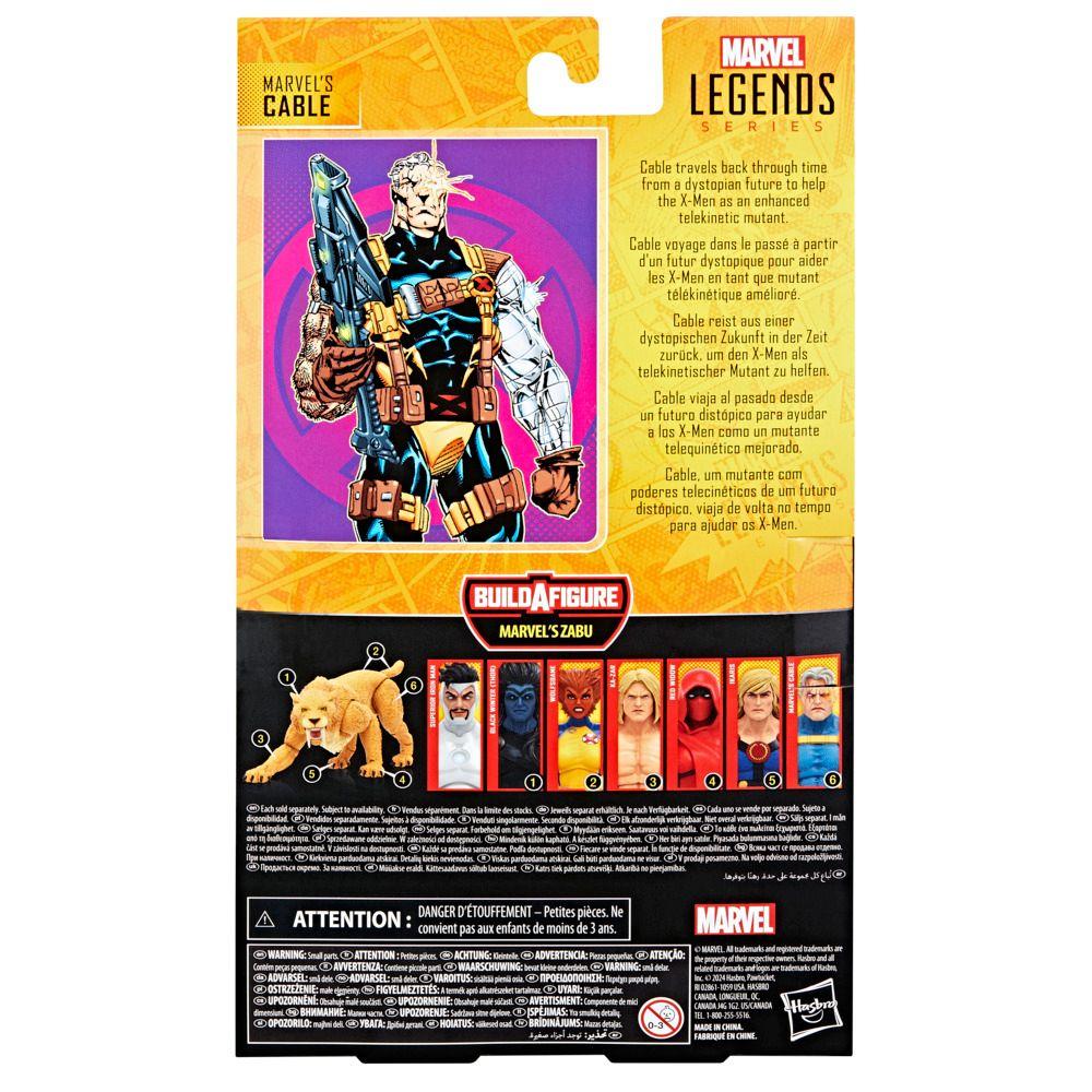Figura de Acción Marvel Legends Series Cable-3