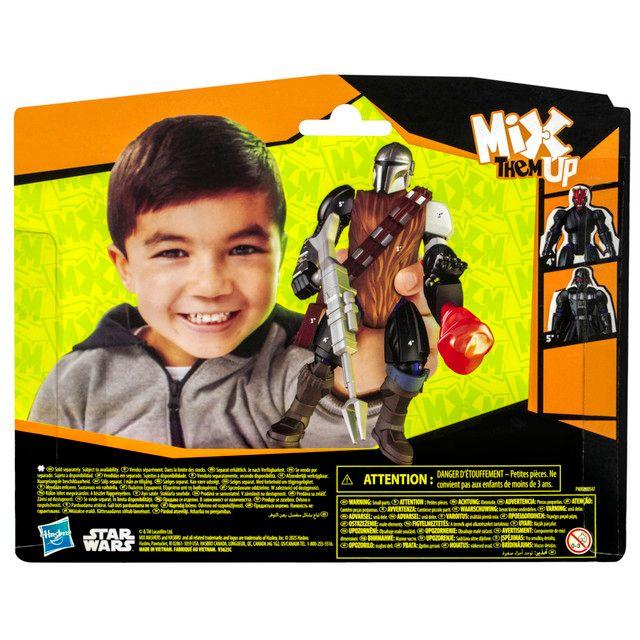 Figura de Acción Star Wars MixMashers El Mandaloriano y Grogu-3