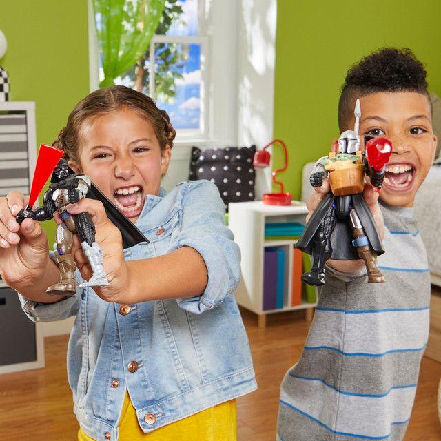 Figura de Acción Star Wars MixMashers El Mandaloriano y Grogu-8