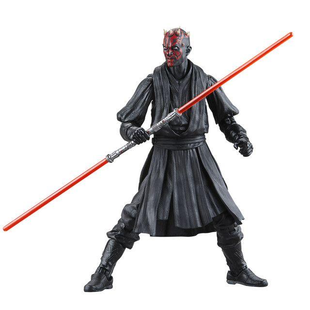 Figura de Acción Star Wars Black Series Amenaza Fantasma Darth Maul-6