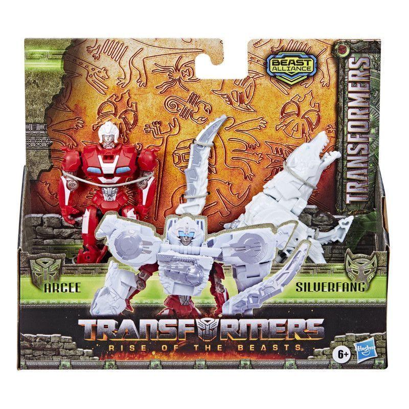 Figura de Acción Transformers Arcee y Silverfang-2