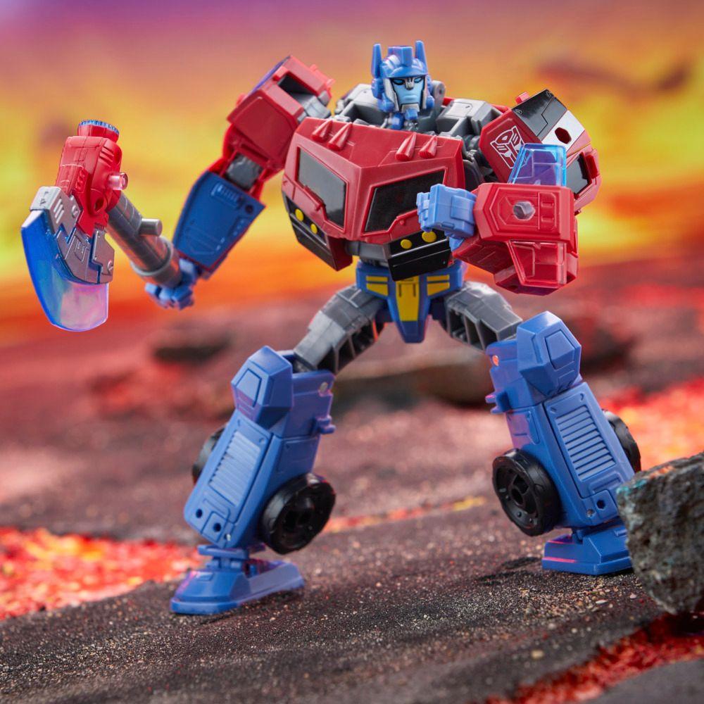 Figura de Acción Transformers Legacy United Voyager Animated Universe Optimus Prime-5