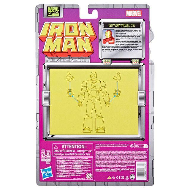 Figura de Acción Marvel Legends Series Iron Man (Model 09)-3