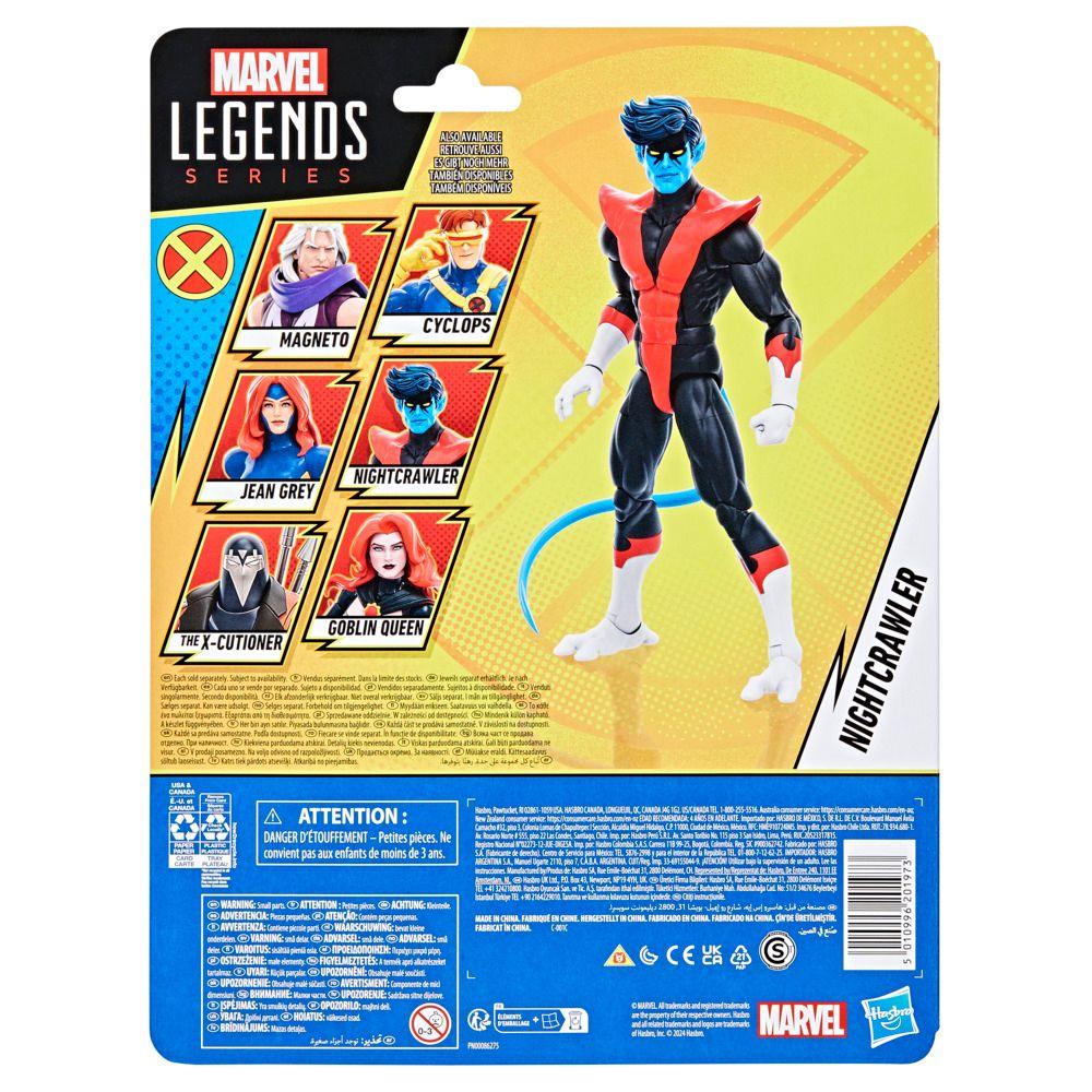 Figura de Acción Marvel Legends Series X-Men Rondador Nocturno-3