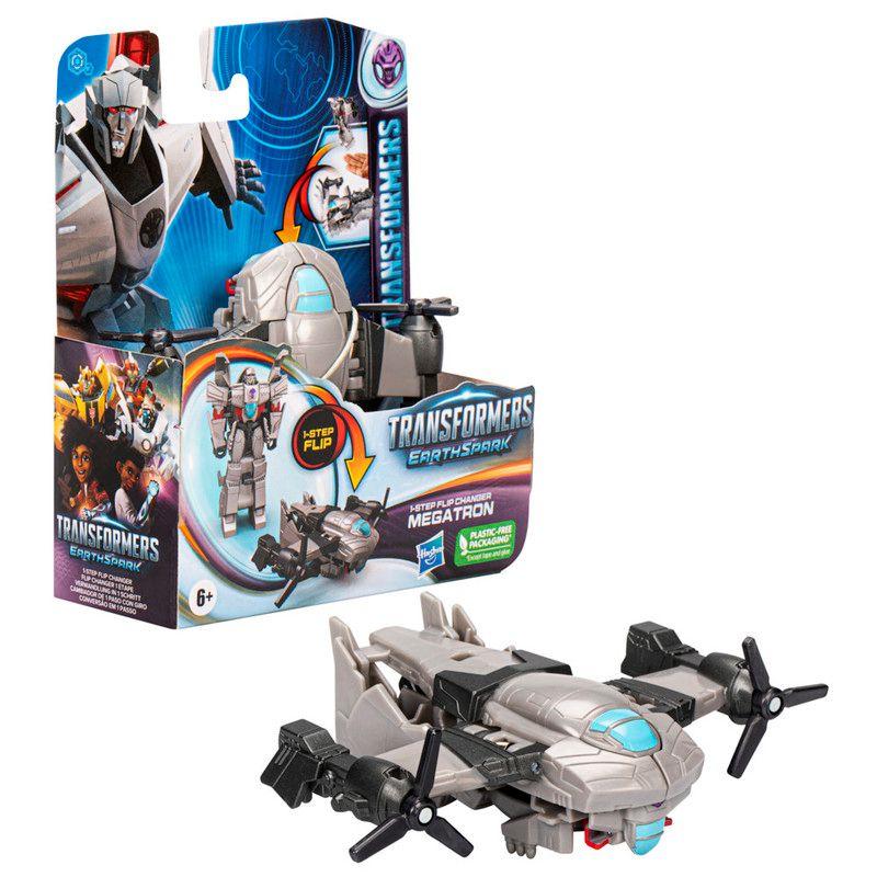 Figura de Acción Transformers EarthSpark 1-Step Flip Megatron-2