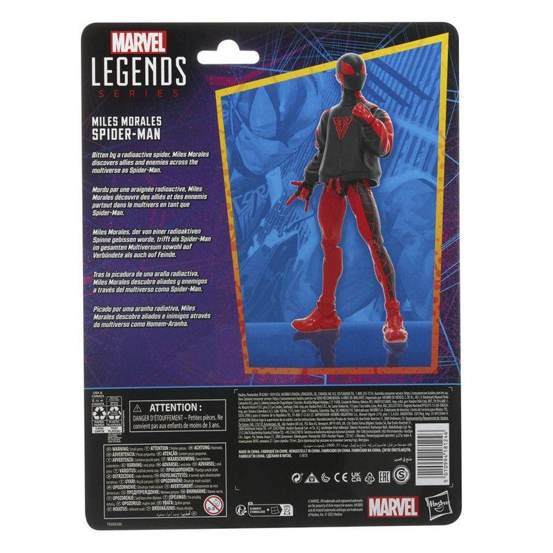 Figura de Acción Marvel Legends Series Miles Morales Hombre Araña-3
