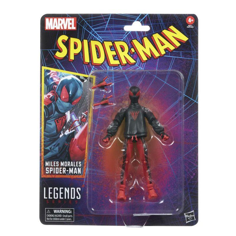 Figura de Acción Marvel Legends Series Miles Morales Hombre Araña-0