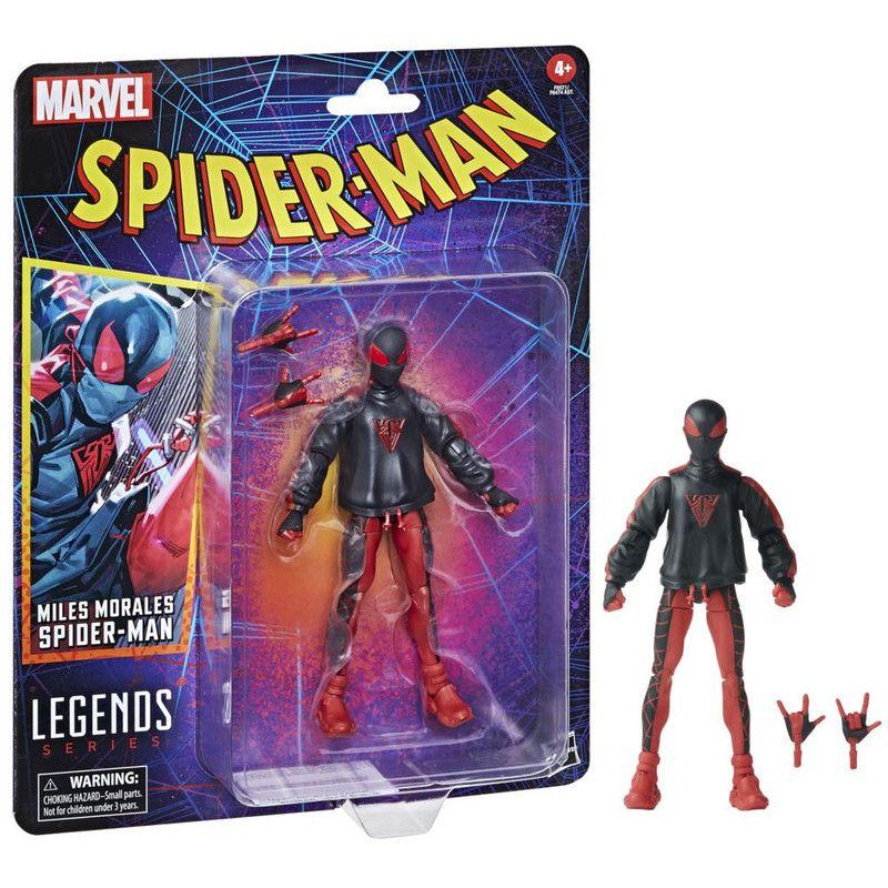 Figura de Acción Marvel Legends Series Miles Morales Hombre Araña-2