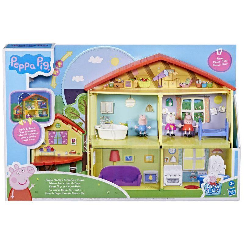 Muñeca Peppa Pig La Casa de Peppa Día y Noche-0
