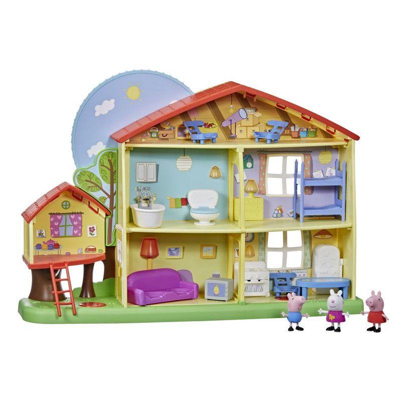 Muñeca Peppa Pig La Casa de Peppa Día y Noche-1