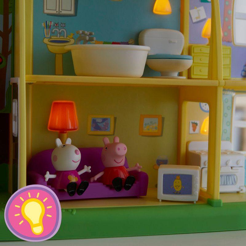 Muñeca Peppa Pig La Casa de Peppa Día y Noche-8