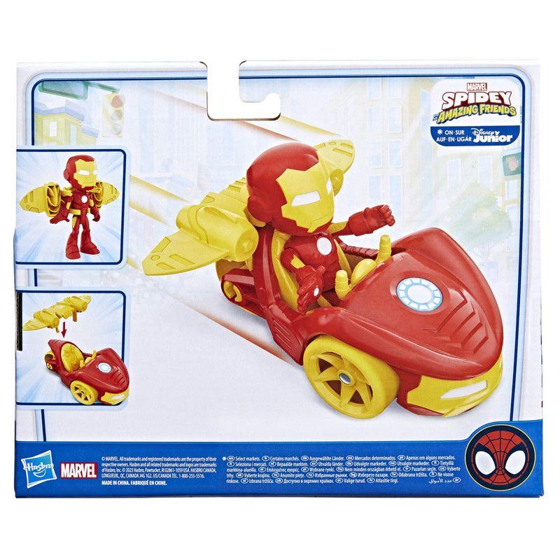 Figura de Acción Spidey and Friends Set Bólido Iron-3