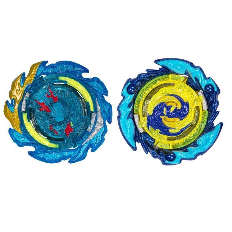 Trompo Beyblade QuadStrike Helios H8 y Epic P8-1