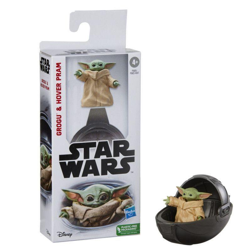 Figura de Acción Star Wars Grogu Y Hover Pram-2
