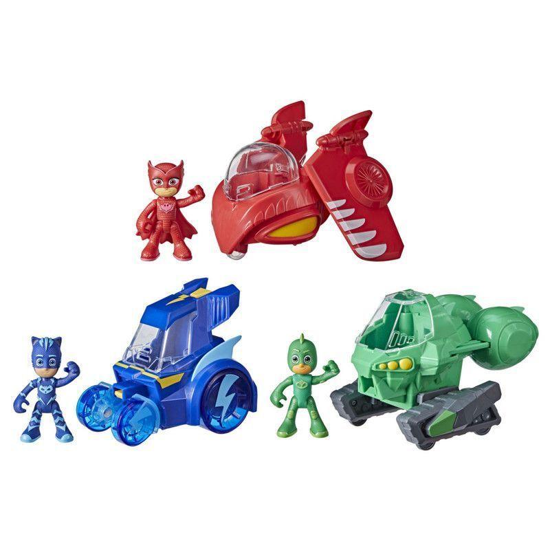 Figura de Acción PJ Masks  Jet Combinado 3 En 1-1