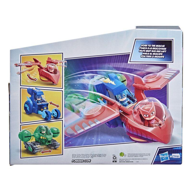 Figura de Acción PJ Masks  Jet Combinado 3 En 1-3