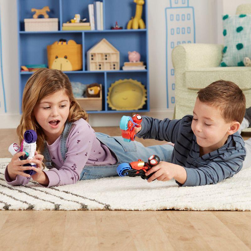 Figura de Acción Spidey & His Amazing Friends Héroe y Motocicleta Surtido-4