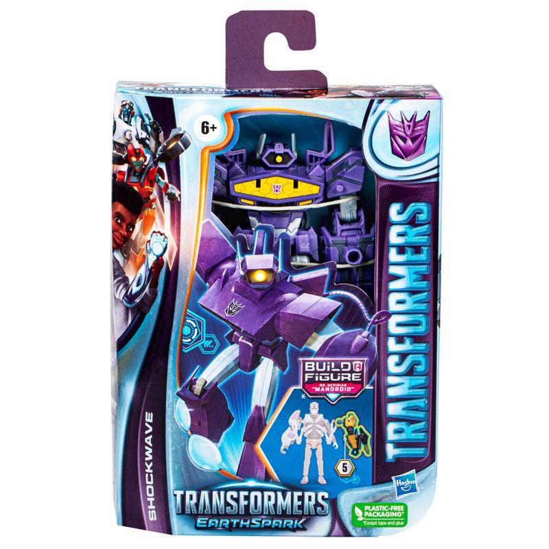 Figura de Acción Transformers EarthSpark Deluxe Shockwave-1