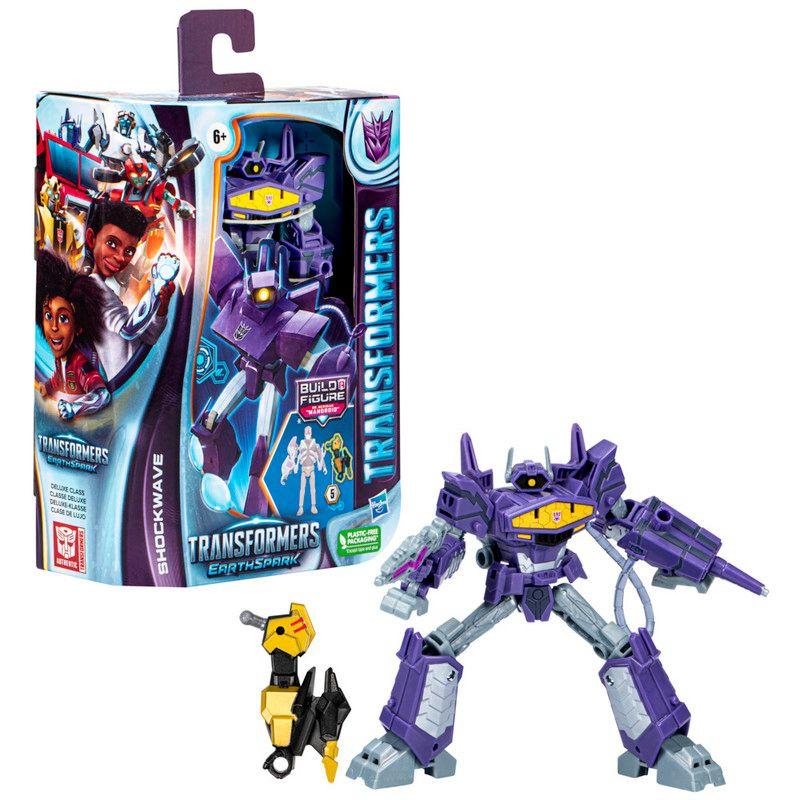 Figura de Acción Transformers EarthSpark Deluxe Shockwave-2