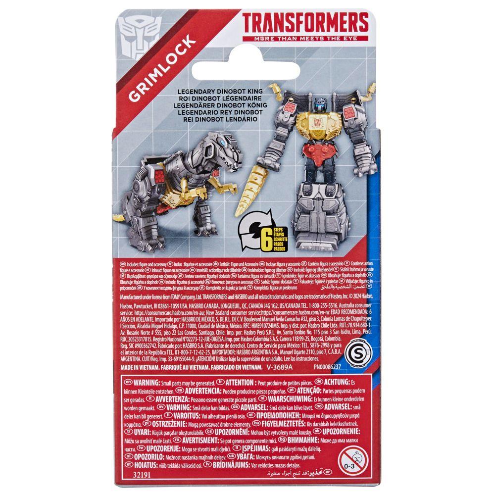 Figura de Acción Transformers Authentics Bravo Grimlock-3