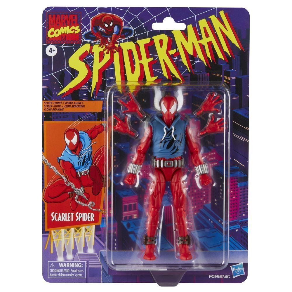Figura de Acción Spiderman Legends Series Araña Escarlata-1