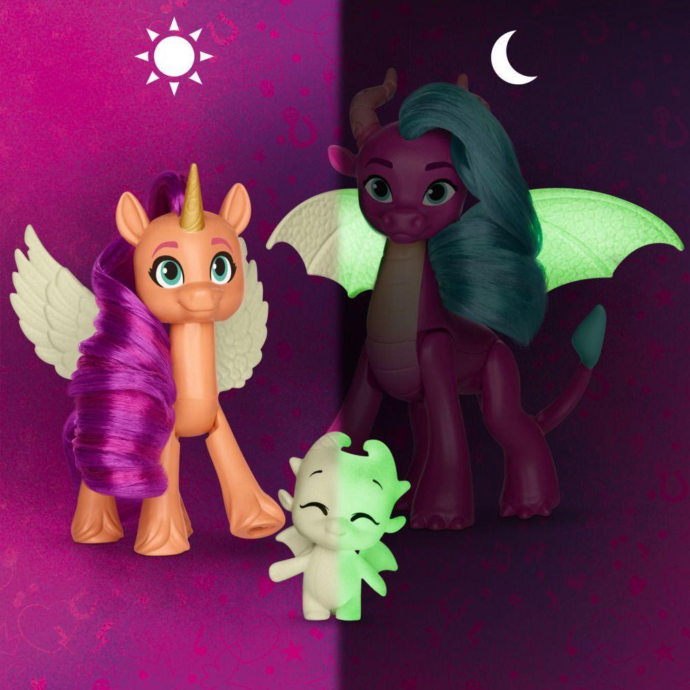 Muñeca My Little Pony Sorpresa Fluorescente de Dragón-6