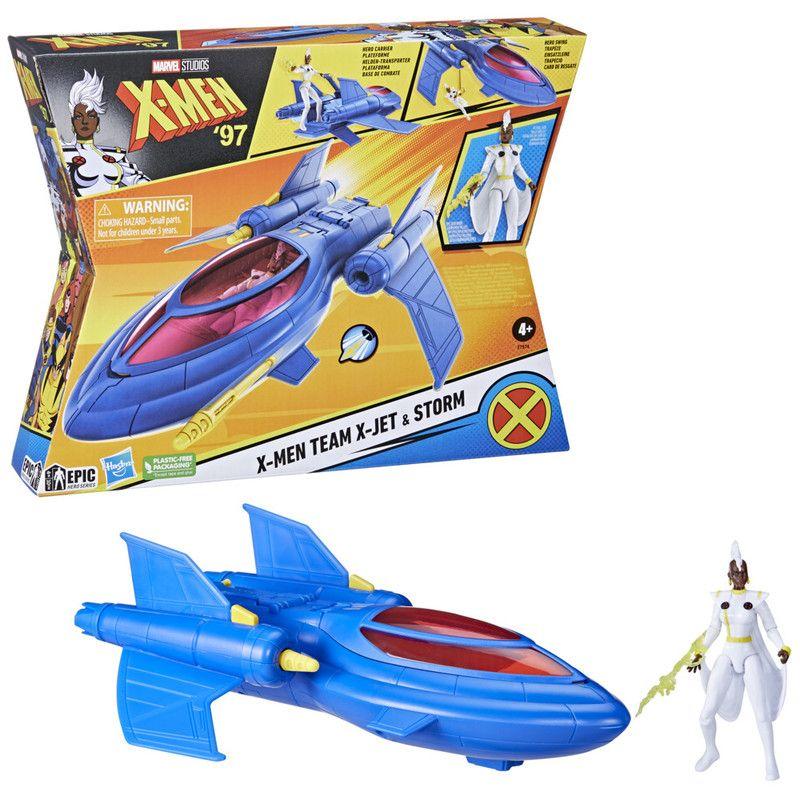 Figura de Acción Marvel Studios X-Men '97 Jet del Equipo X-Men y Storm-2