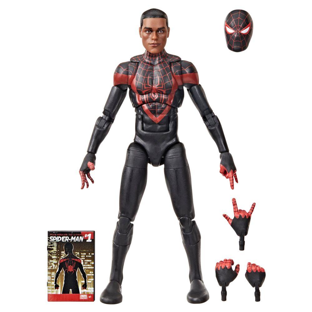 Figura de Acción Marvel Legends Series Spiderman Ultimate Miles Morales-0