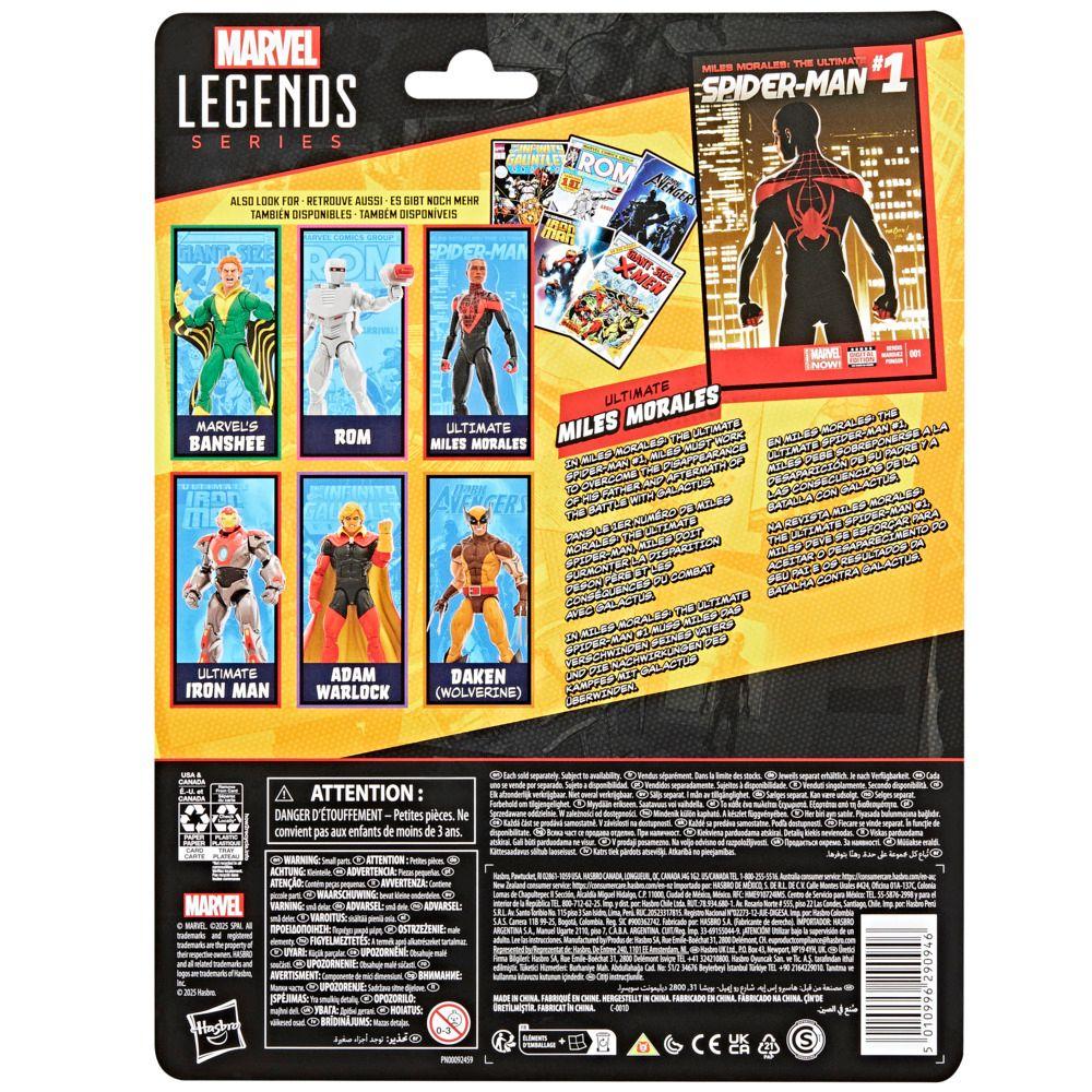 Figura de Acción Marvel Legends Series Spiderman Ultimate Miles Morales-3