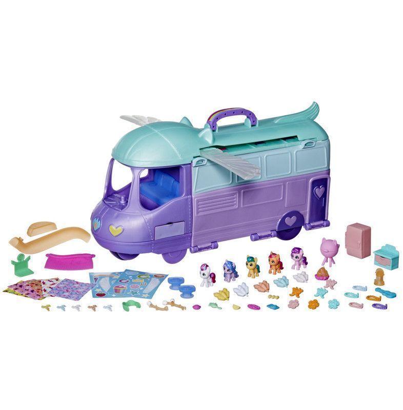 Muñeca My Little Pony Mini Casa Rodante Portátíl-1