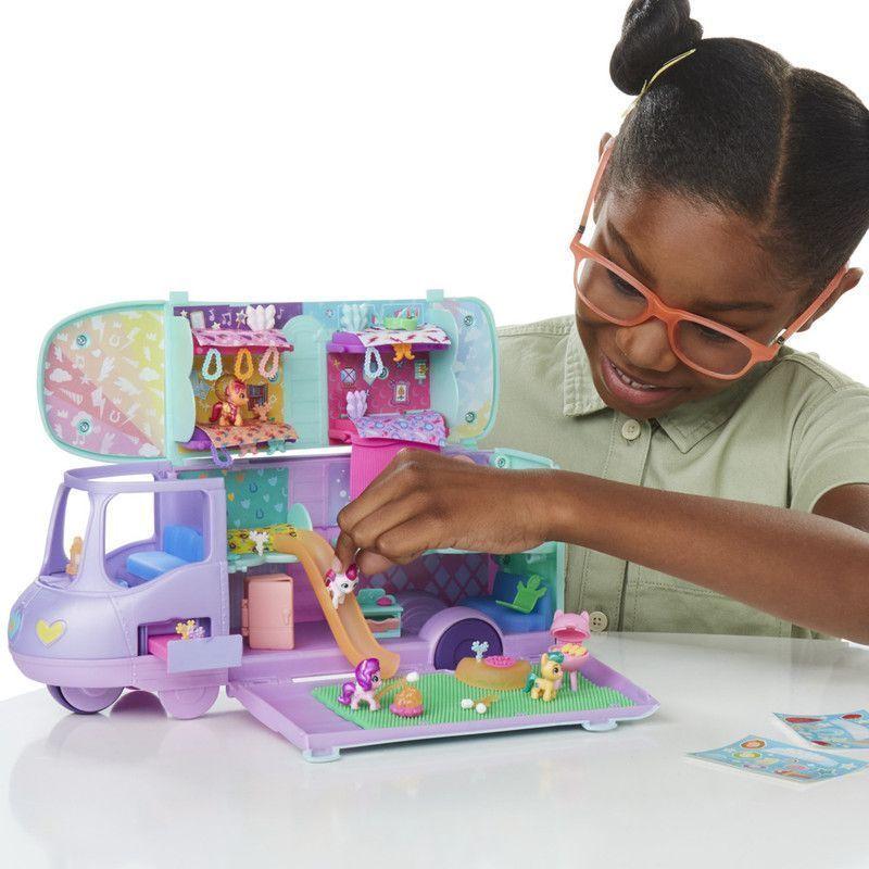 Muñeca My Little Pony Mini Casa Rodante Portátíl-7