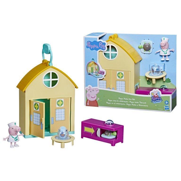 Figura Peppa Pig Visita Al Veterinario De Peppa-2