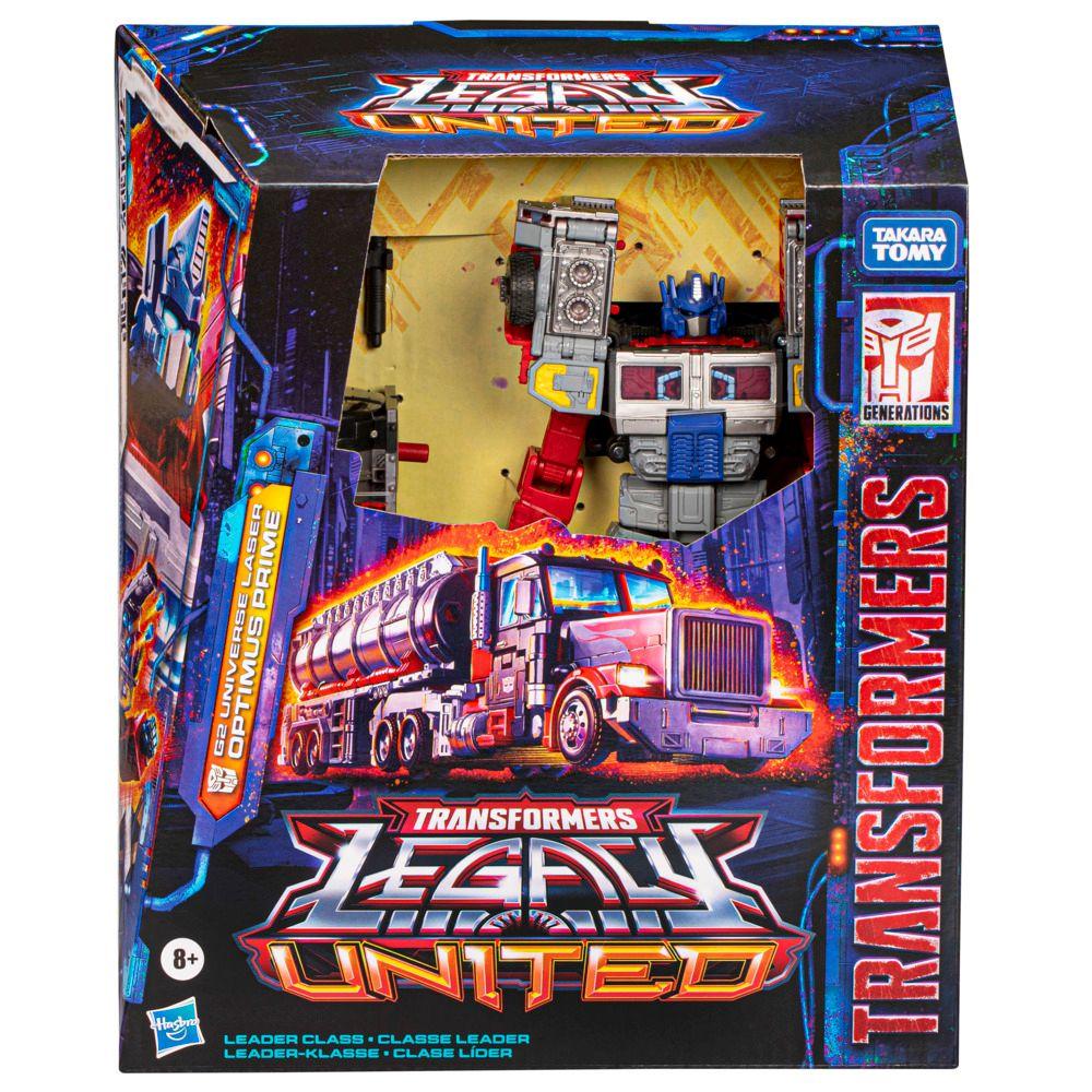 Figura de Acción Transformers Legacy United Leader G2 Universe Laser Optimus Prime-2