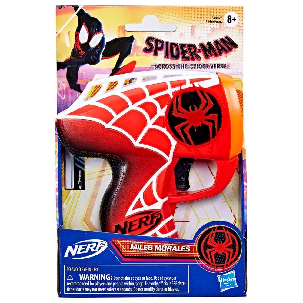 Lanzador Nerf Spider-Man Miles Morales-2