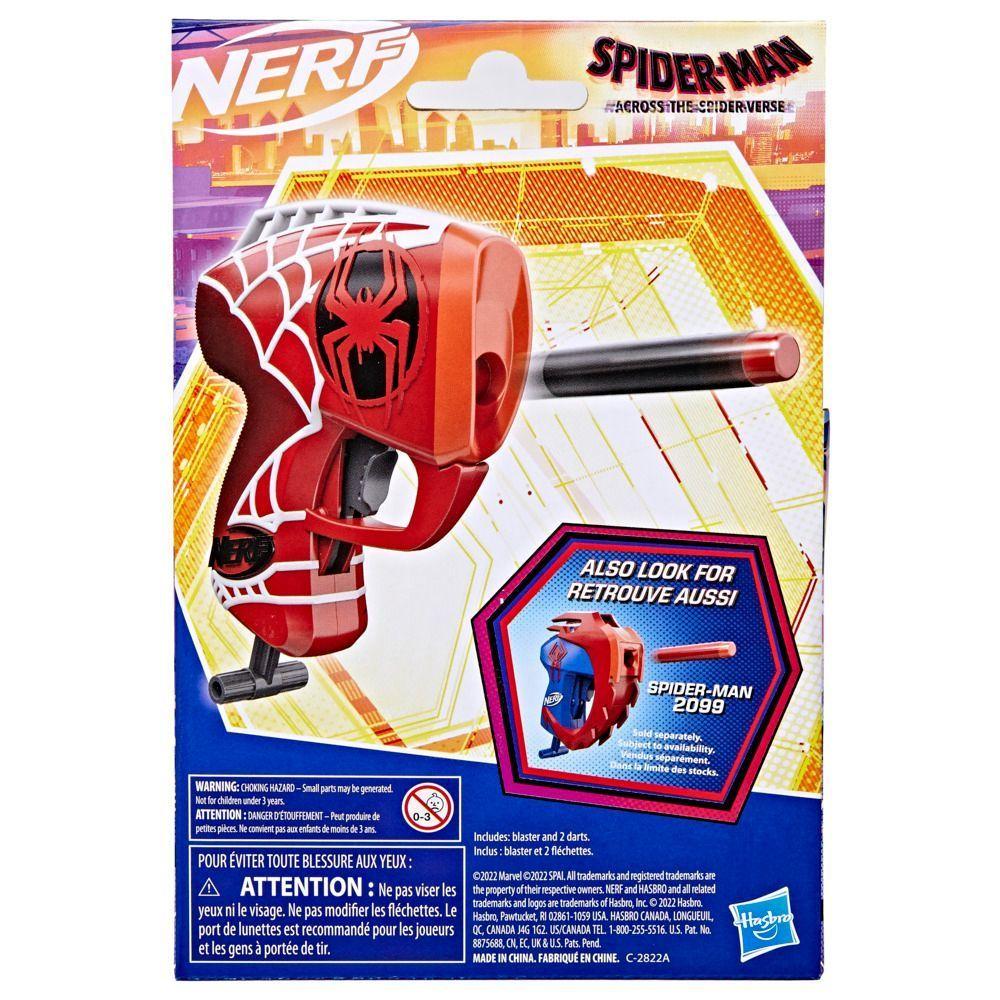Lanzador Nerf Spider-Man Miles Morales-3