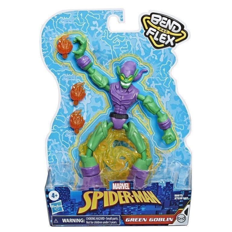 Marvel Spider-Man Bend And Flex - Duende Verde-1