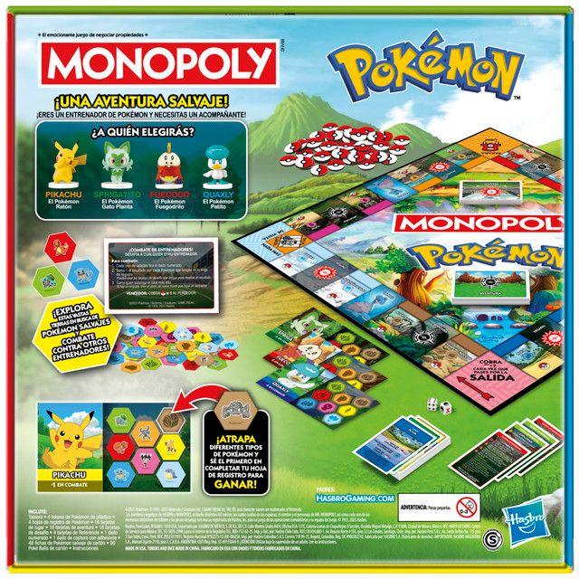 Juego de Mesa Monopoly Edición Pokémon-3