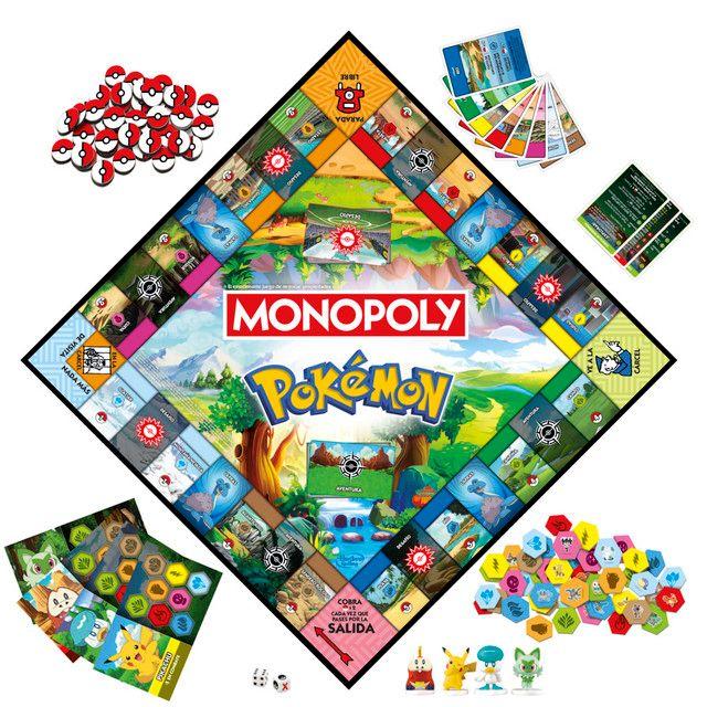 Juego de Mesa Monopoly Edición Pokémon-5