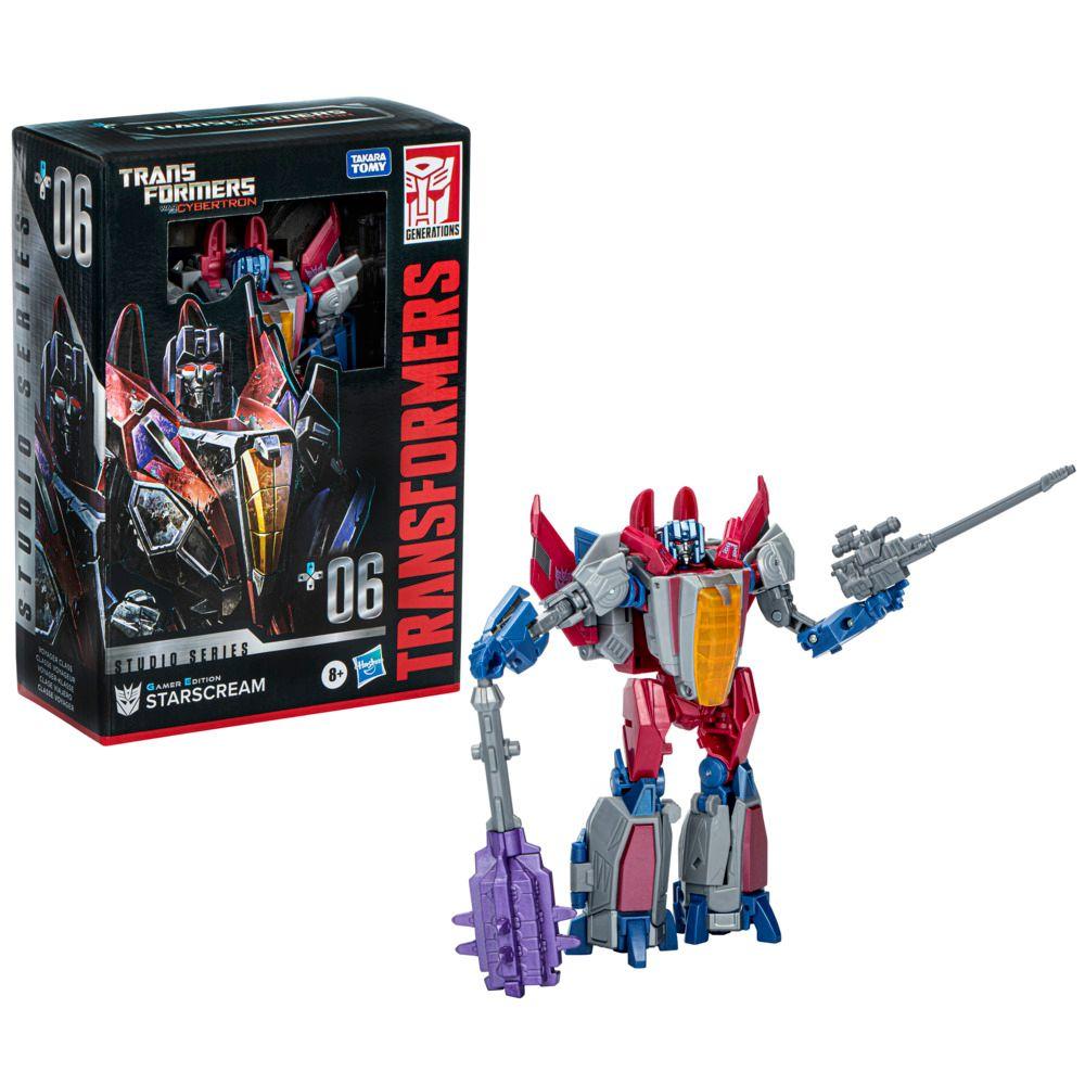 Figura de Acción Transformers Studio Series War for Cybertron Voyager Starscream-2